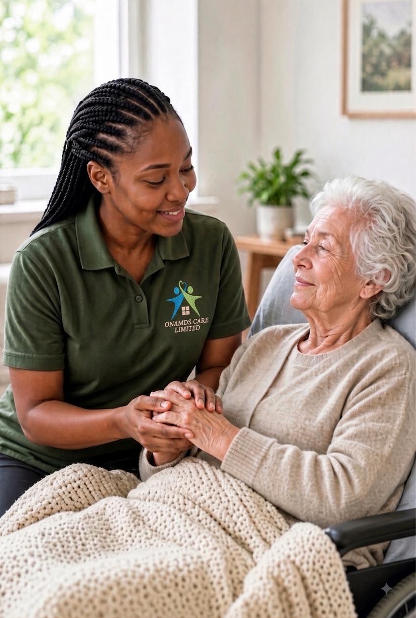 At Onamds Care, compassionate care goes beyond support — it’s about creating meaningful connections, offering comfort, and treating every individual with dignity, kindness, and respect.